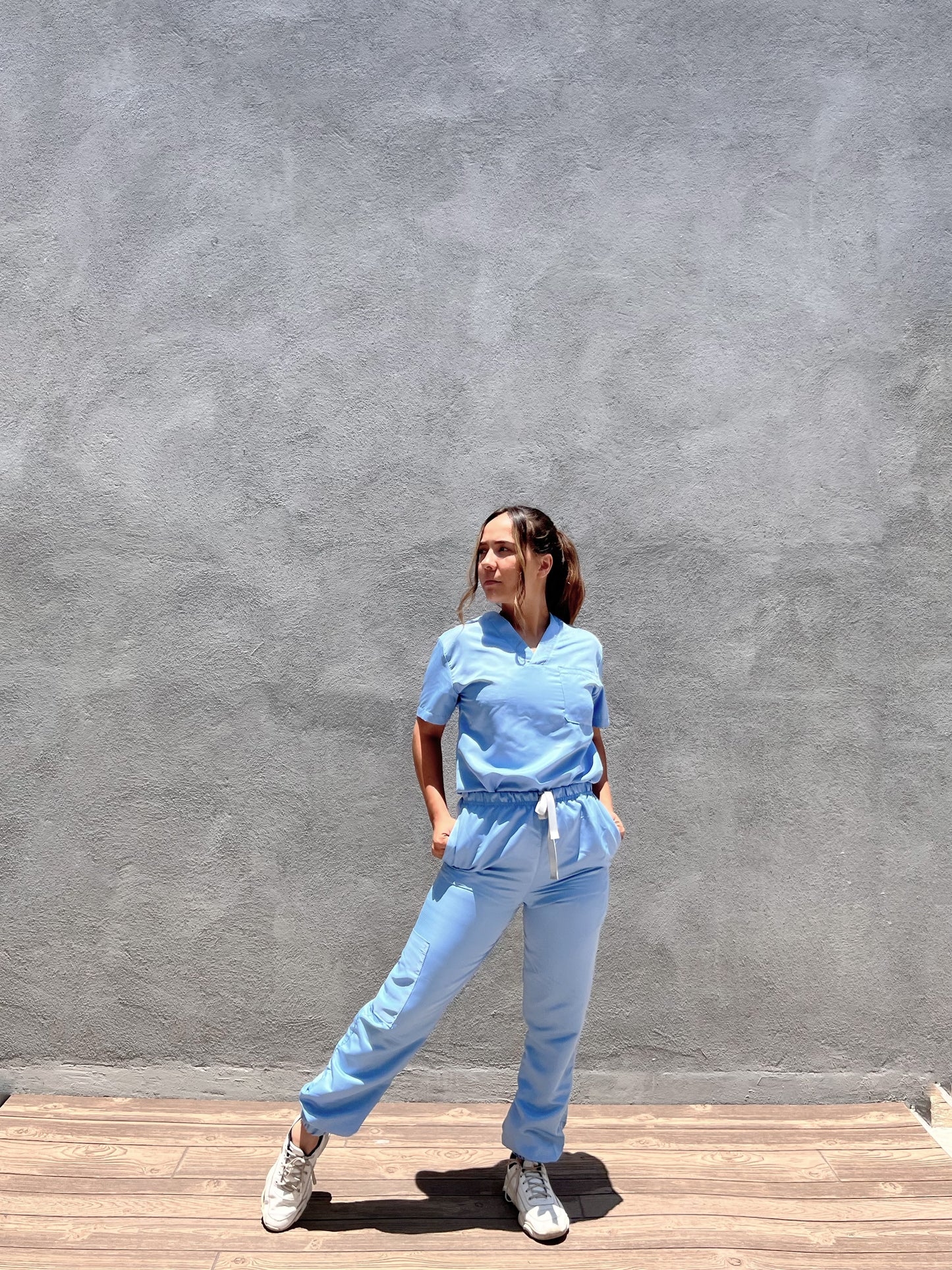 Classic Jogger Baby Blue Woman